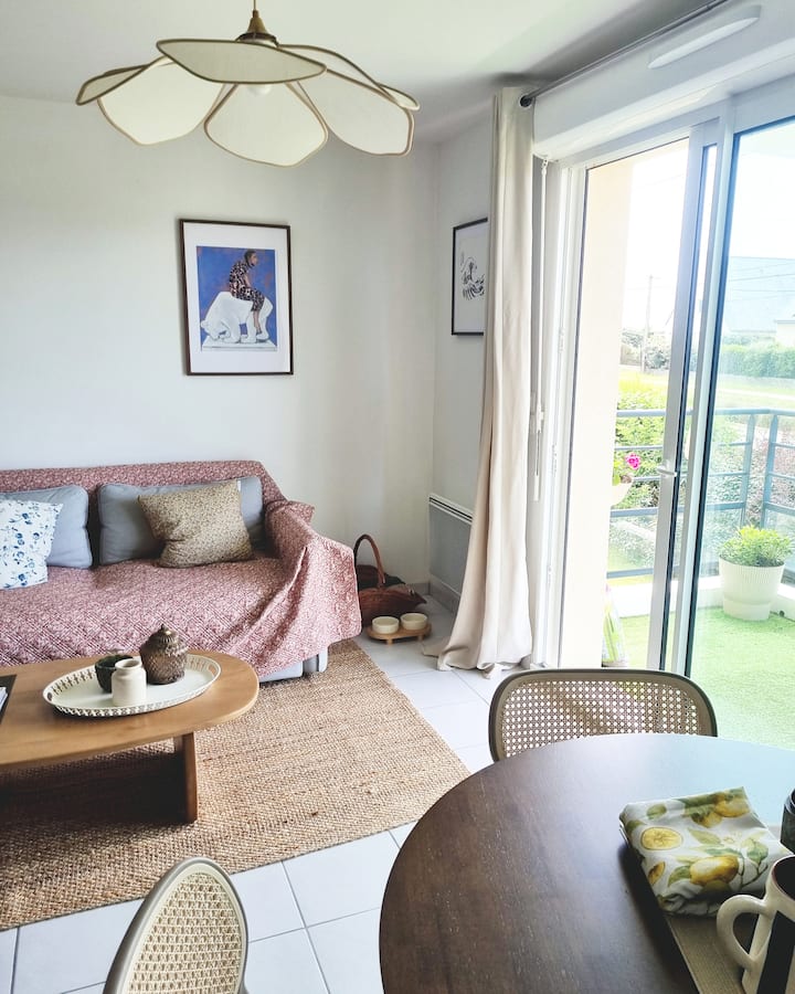 Appartement Avec Balcon Et Parking- 200m De La Mer - Guidel