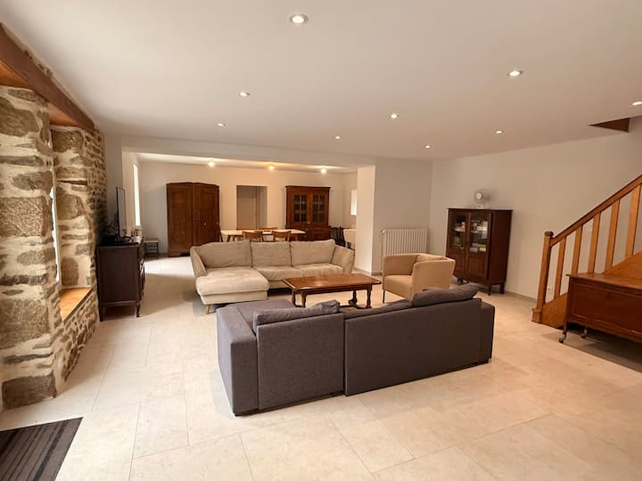 Domaine Privé 14 Pers., Piscine Et Salle De Jeux - Sarthe