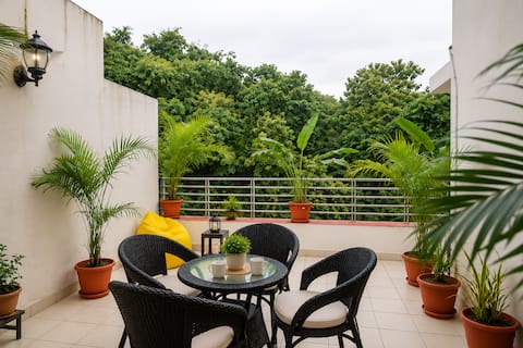 Tropical 3BR Villa • Terrace • 10 mins to Palolem