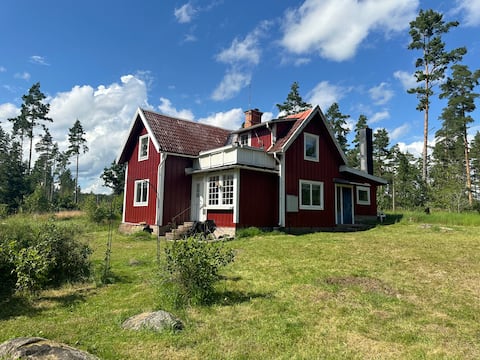 House in Småland in the forest near Vimmerby