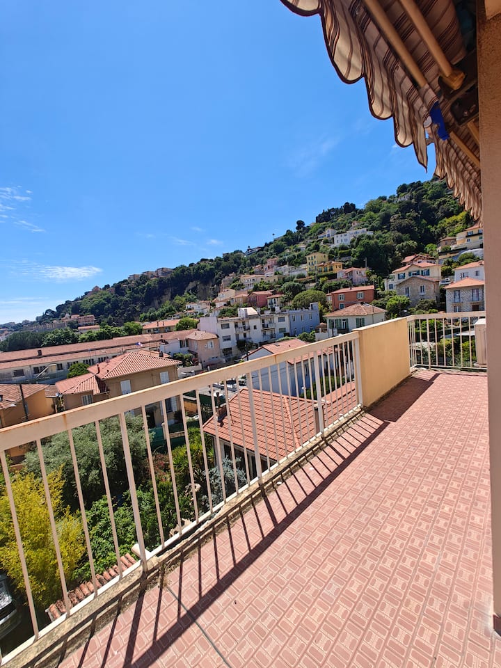 Vue Collines, 2 Terrasses, Garage, Clim - Nice - Nice