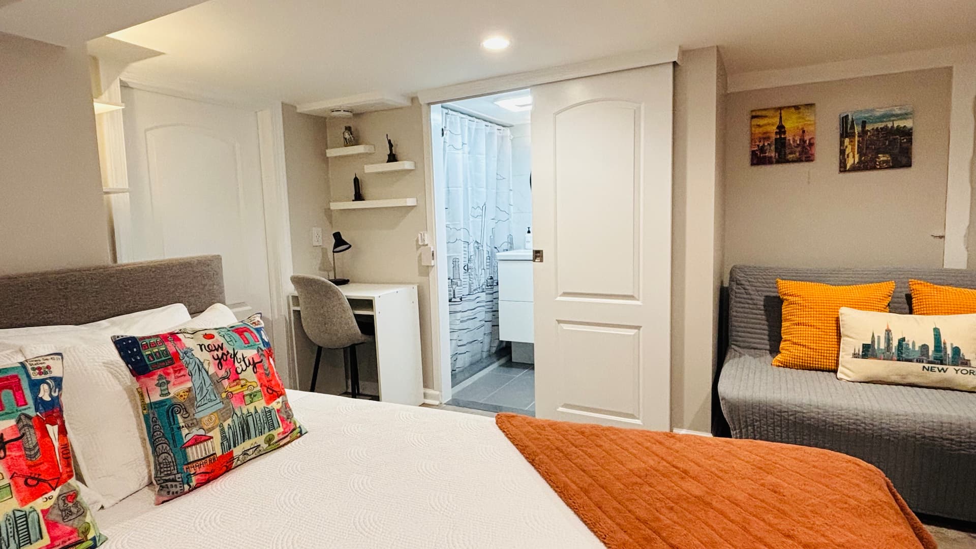 Apartment near NYC & MetLife stadium.
