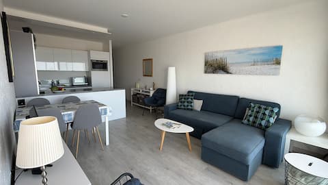 Top performing Airbnb: Waterfront apartment on Opal Coast in Wimereux
