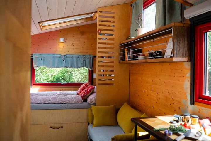 Sauna, Wellness Und Unser Tiny House Wilde Hilde - Baviera