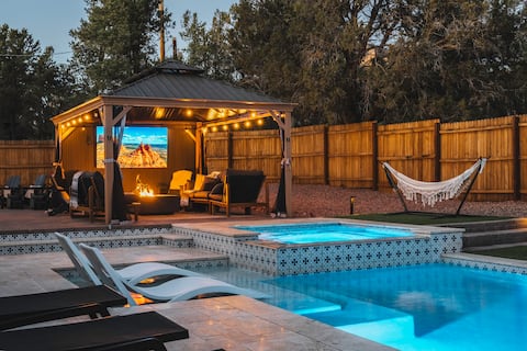 Pool & Hot Tub, Sauna, Outdoor Kitchen, Yoga Room