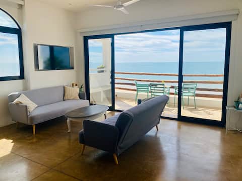 Top Airbnb: 'Garza' apartment - equipped on the beach shore in Bahía De Kino