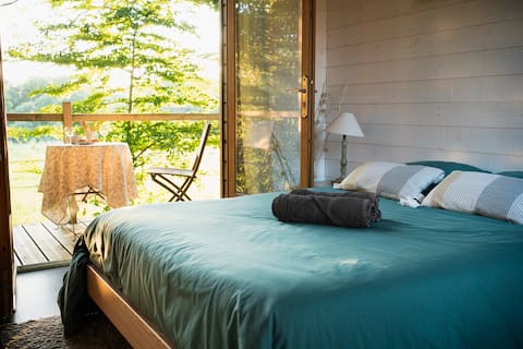 "Goazel" Cabin – Au chat qui pêche