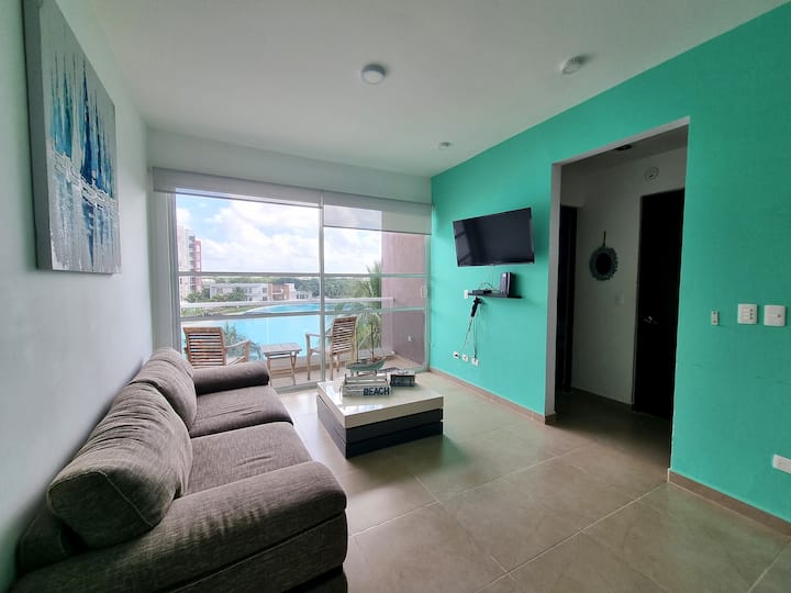 Cancun Getaway • Terrace, Lagoon Access + 7 Pools - Cancún