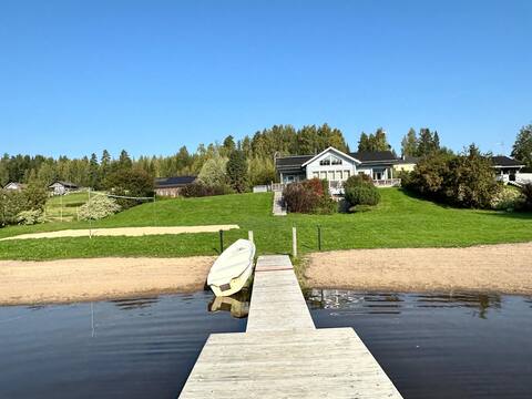 Villa Nuppula - 13 people - own sandy beach!