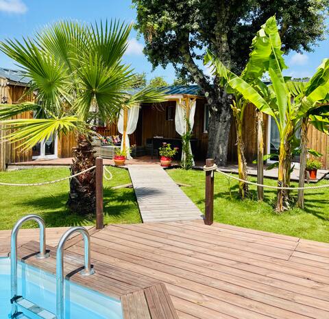 Propriété Airbnb réussie: the small chalets of KZO à La Teste De Buch