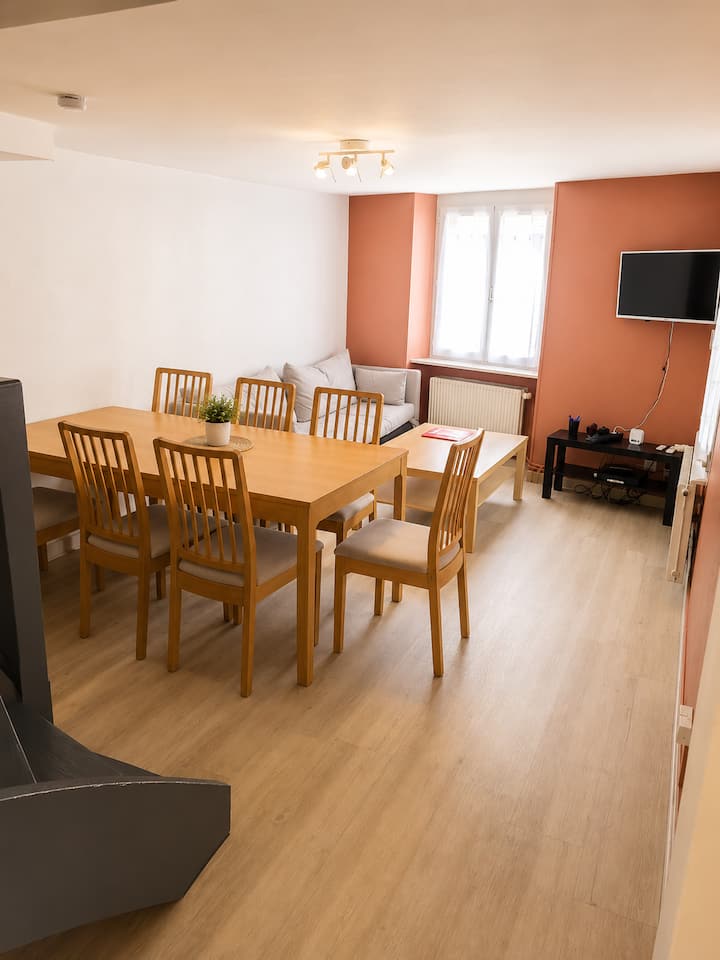 Alsatian house, 1636 • Quiet duplex • 8 people