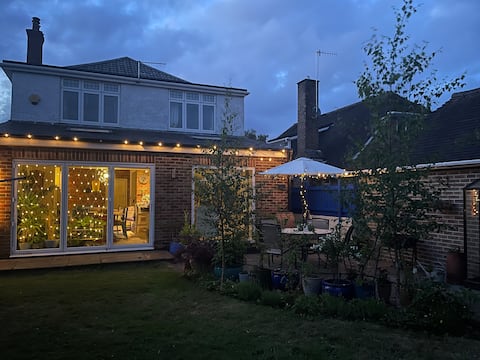 Character seaside family home with garden annex