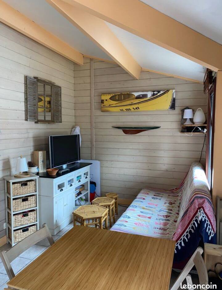 Chalet Douillé Camping Le Bimbo - Biscarrosse