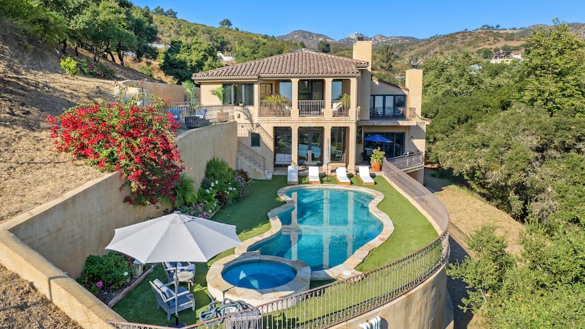 Latigo Beach Estate-Malibu- Pool/Spa w ocean views