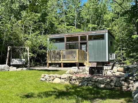 Tiny house in the Birch Grove