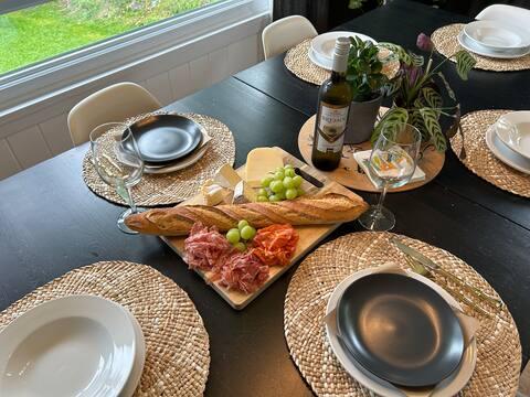 Luxury Bungalow two minutes from the beach.