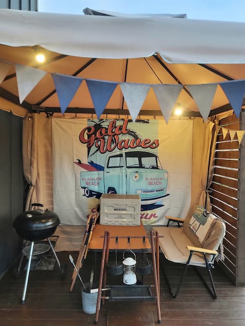 Andante D-dong
Newly built single-family room
Small dogs allowed
Individual barbecue pit self
Breakw