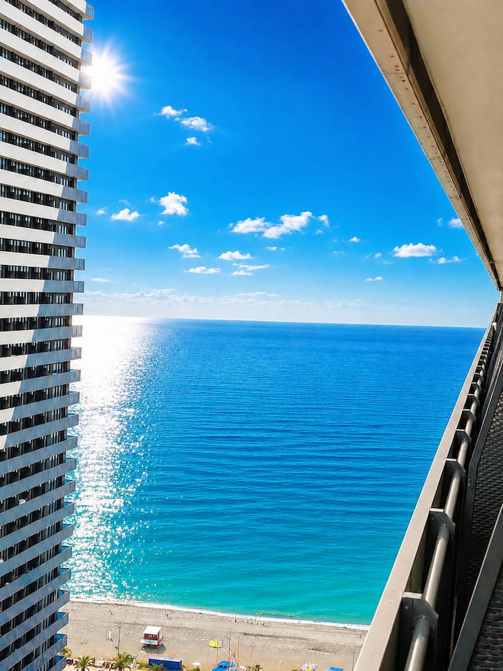 3366 Spacious 2br Sea + Mountain View | Orbi City - バトゥミ