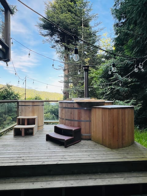 #slowtravel Forest Spa Hot tub, Cold Plunge, Beach