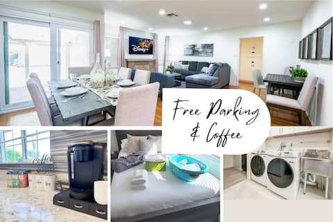 Centrally Located+ Parking|Disneyland & Universal