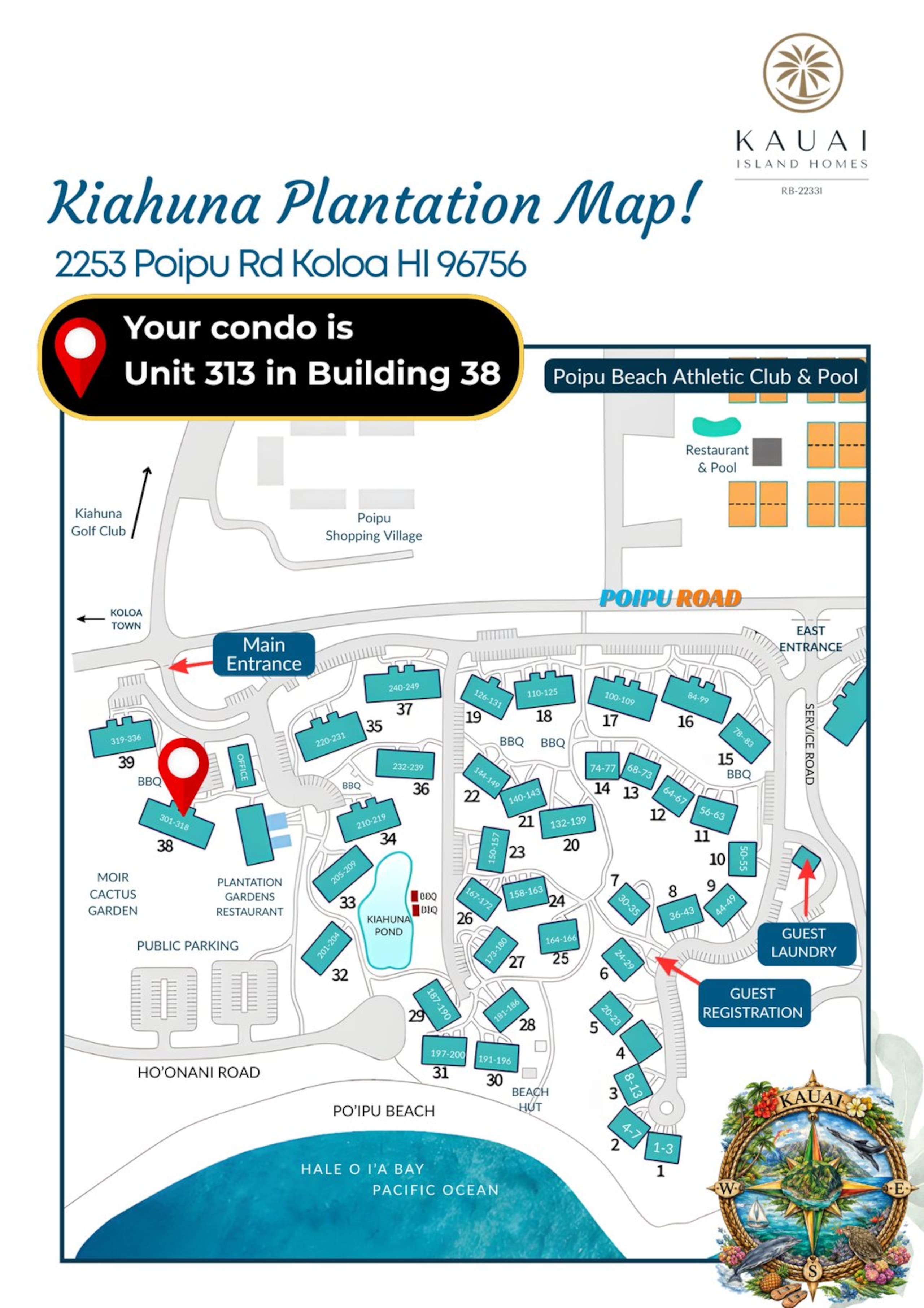 KP313 -Top FL | Partial Ocean •Pool•Gym•AC - Photo 59