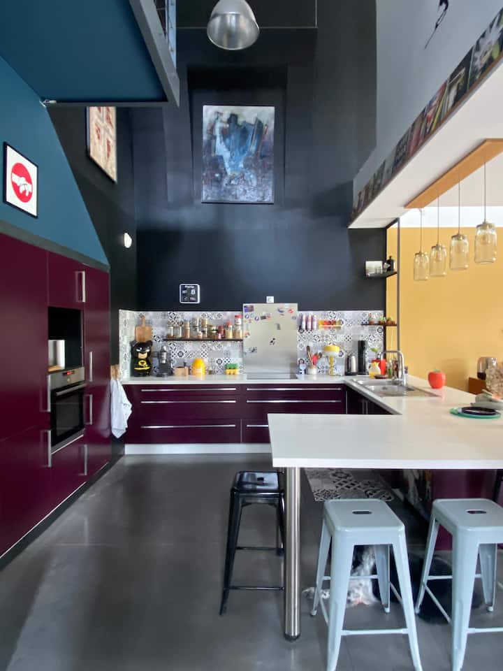 Chambre Dans Maison Moderne - Crest