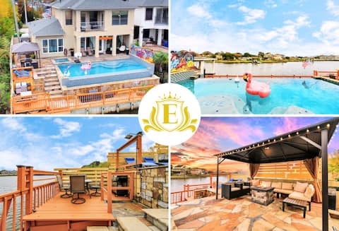 Waterfront Getaway Heated Pool+Jacuzzi & Game Room