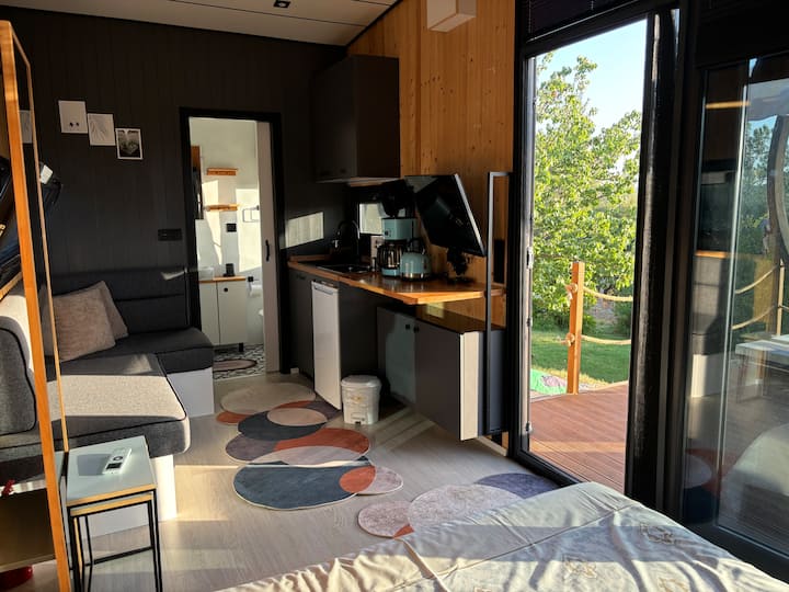 Seferihisar Sığacık Göl Manzaralı Tiny House - Seferihisar