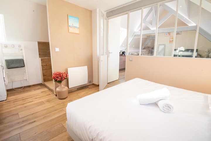 Hermosa habitación acogedora y luminosa