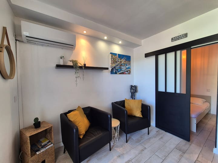 Rez-de-jardin Climatisé, Cosy, Parking Privé - Le Beausset