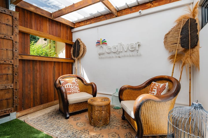 "Studio Savana" - Villa Coliving, Spa & Coworking - Saint Pierre