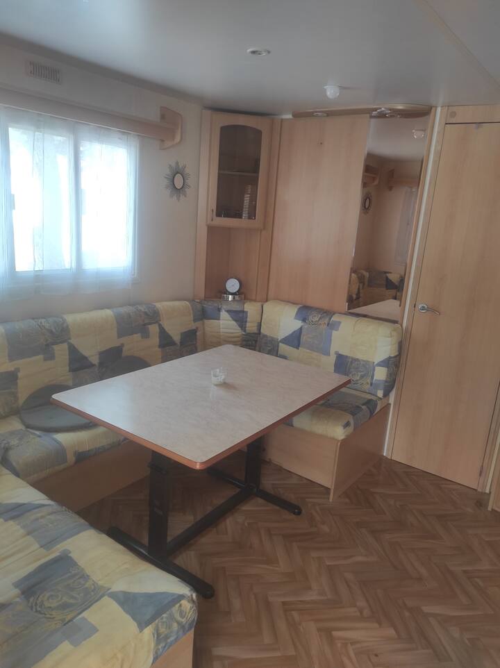 Mobil Home Climatisé, Camping Familial, 300m Mer - Torreilles