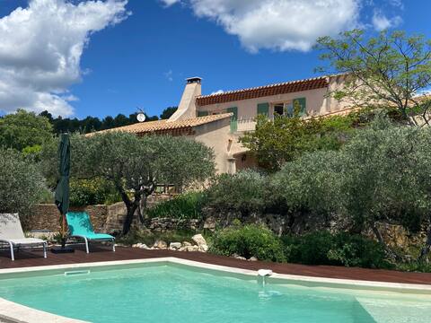Villa /gite/pool/jacuzzi (19 people)