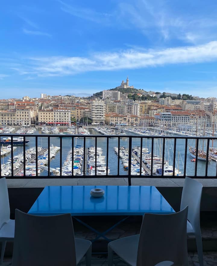 Stunning View Vieux-port - T2 Pour 3 Personnes - Marseille