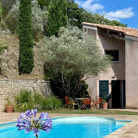 Exceptional panorama, swimming pool, petanque court