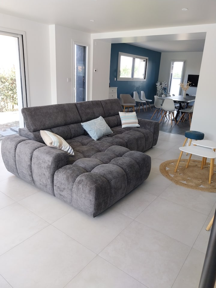 Villa 12 P. 5 Chambres Piscine Spa Et Sauna Privés - Jard-sur-Mer