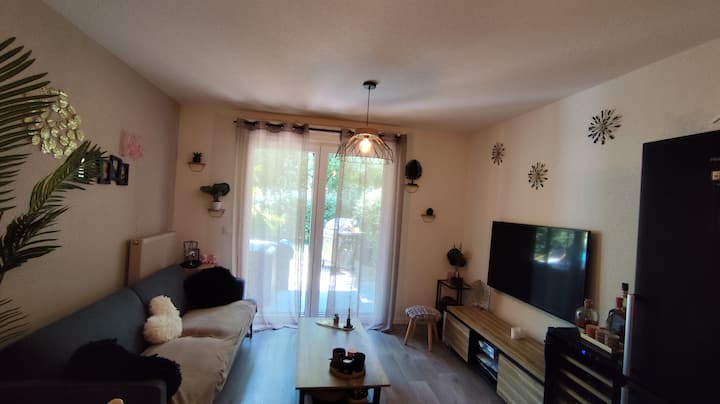 Pur Bassin- T2 Avec Jardin Privatif Et Terrasse - Biganos