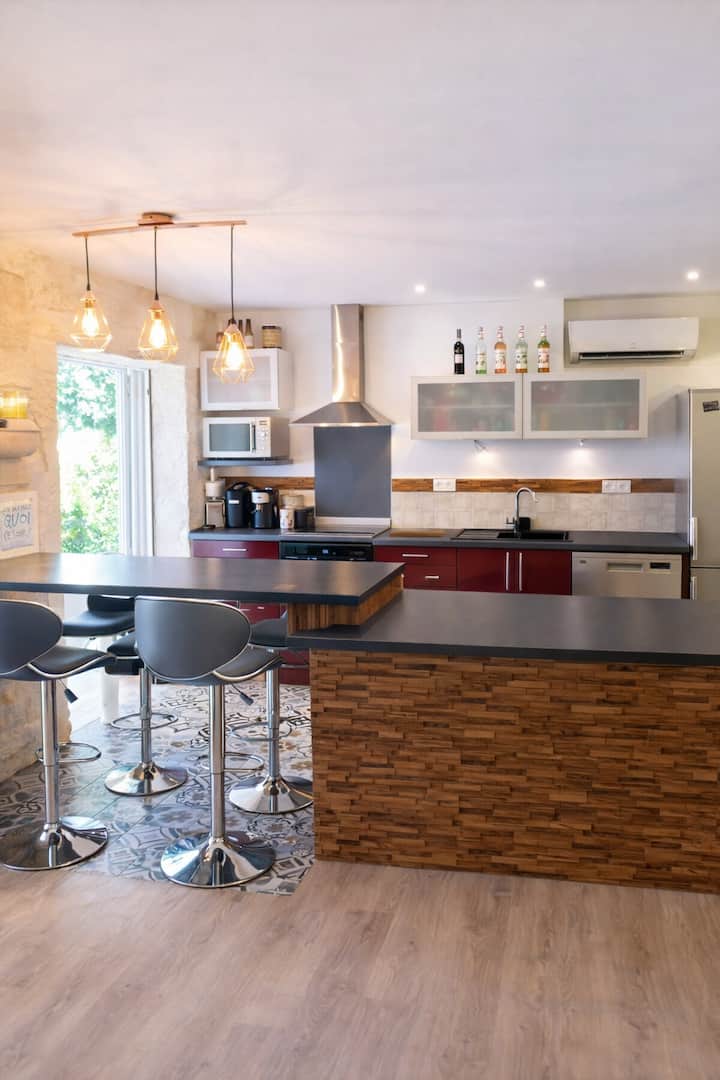 Appartement Spacieux Calme Et Terrasse Privée - Carnon