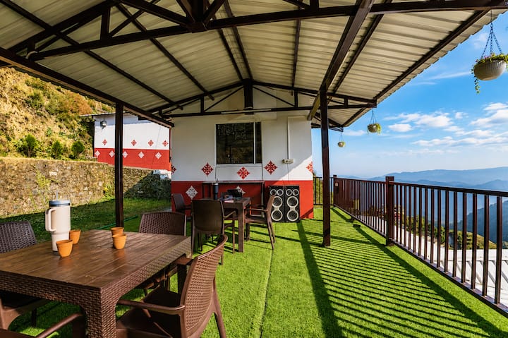 Sky Ridge Villa I 4br I Mountain View By Homeyhuts - Dhanaulti