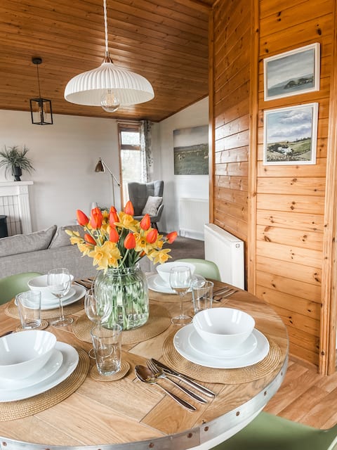 No2. Charming Wooden Lodge in North Cornwall