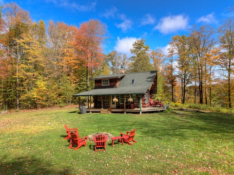 Log Cabin near Cherry Springs - Amazing Stargazing