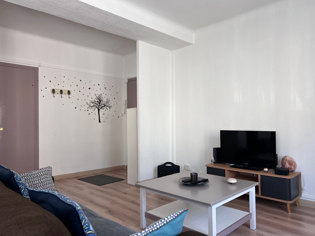 Annonce Airbnb populaire: 3* 65 m2 air-conditioned apartment near the city center à Alès