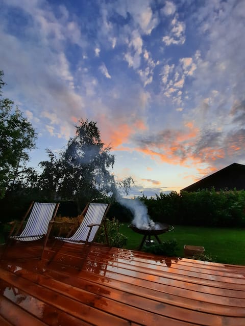 Modern villa near beach, art museum and Copenhagen