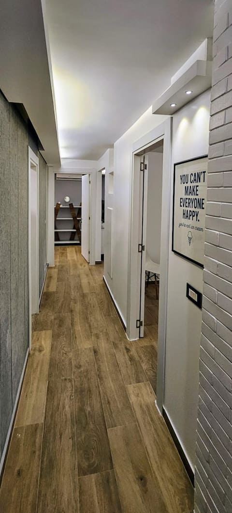 Design 2-bedroom 24h Electricity/water/wi-fi