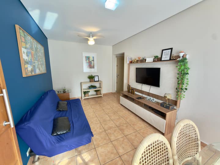 Lindo Apt Pé Na Areia , Praia Pitangueiras. - Guarujá