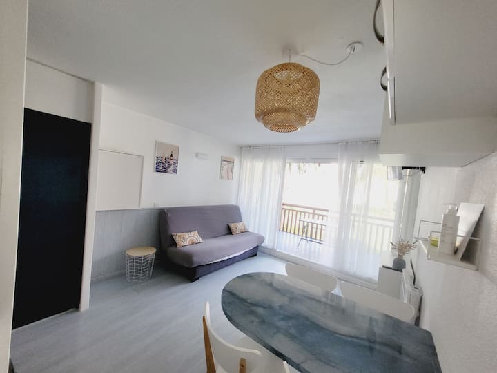 Joli Studio Avec Piscine Dans Residence 3* - Landes