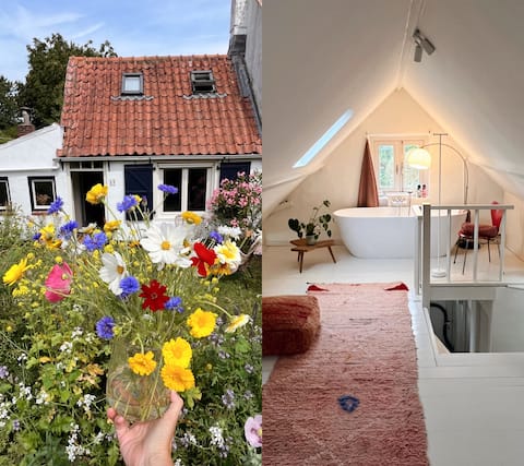 Successful Airbnb property: Sweet Cottage Zeeland + Bathtub - 2 km from sea in Sluis