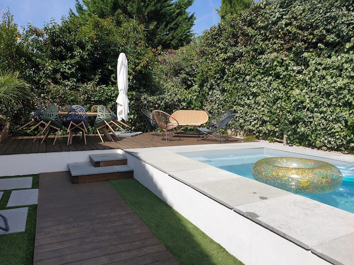 Villa Chaleureuse Avec Piscine Chauffée 6/8 Pers - Les Sables-d'Olonne