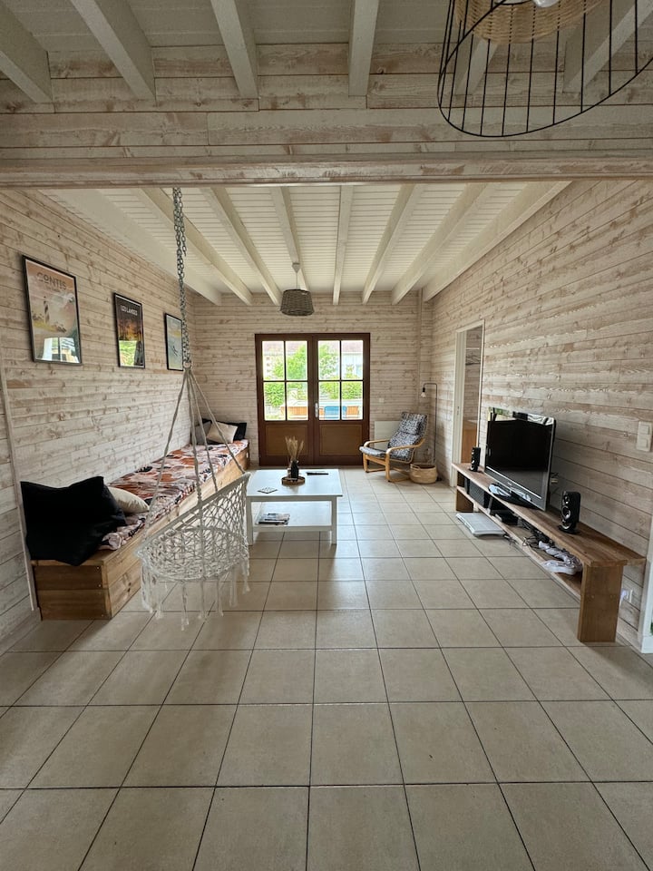 Maison Familiale En Plein Cœur Du Village. - Lit-et-Mixe