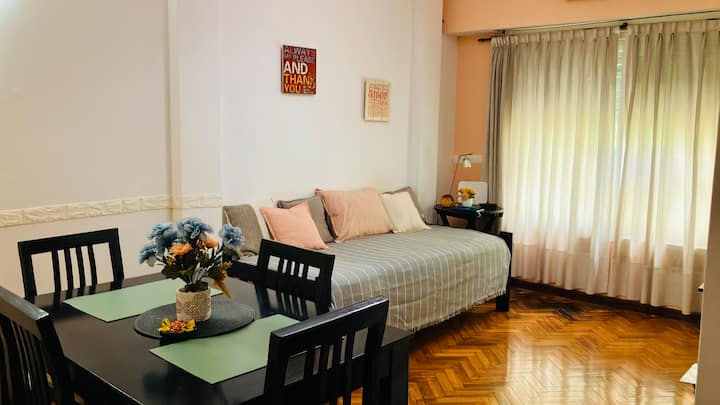 Apartamento de dois ambientes com 1 quarto em Martínez